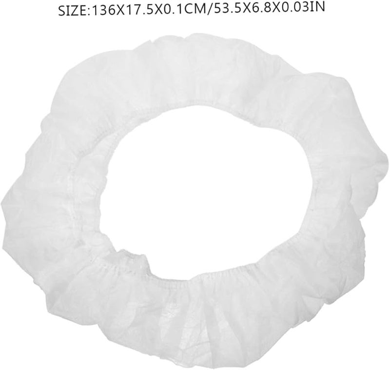 أغطية مقاعد المرحاض القابلة للتخلص منها 50 قطعة، مناسبة للسفر للمراحيض العامة والفنادق والمطارات - Image 4